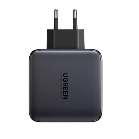 СЗУ UGREEN CD226 USB-A+3*USB-C 100W GaN, черный